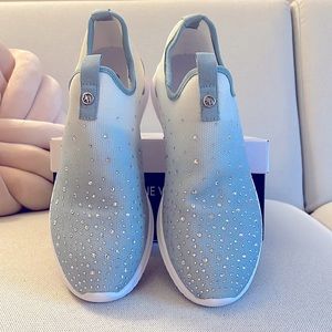 Nine West size 8.5 slip on studded sneaker.